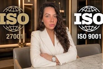 consultorÍa iso 27001 e iso 9001, auditorÍa, documentaciÓn y capacitaciÓn