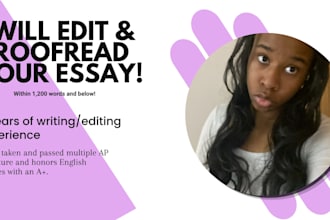 proofread and edit your essay