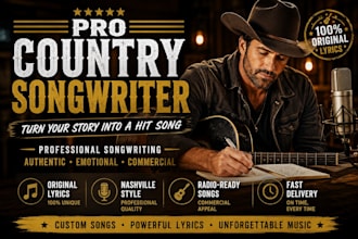 need a country song that sounds authentic  emotional and unforgettable