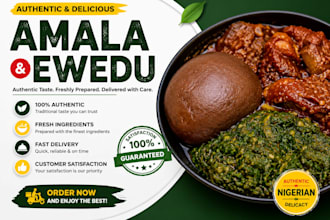 do a professional amala and ewedu