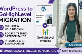 migrate wordpress to gohighlevel, website transfer or ghl expert
