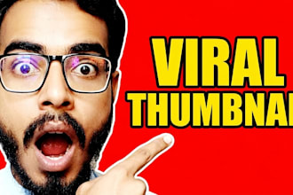 design viral mrbeast style youtube thumbnail