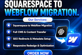 migrate your squarespace website to webflow for a smooth SEO