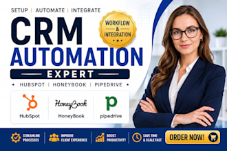 do honeybook setup workflow automation