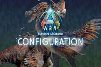 code your ark survival ascended configs and settings