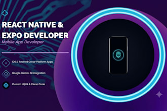 develop custom react native apps with expo and gemini ai