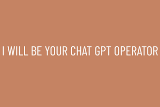 be your chat gpt operator