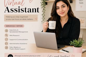 be your expert virtual assistant for buisness