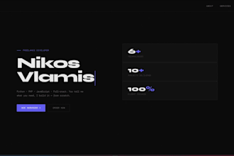 make a website for you