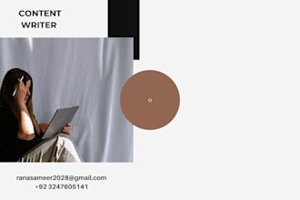 write 100 percent humanize blogs for your website