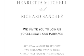 do beautiful wedding invitation