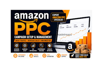 setup manage, optimize amazon PPC campaign, amazon ads campaign ROI PPC manager
