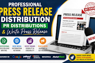 do professional press release distributions,pr distributions,write press release
