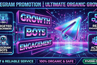 grow telegram user with super fast telegram organic growth, telegram promotion