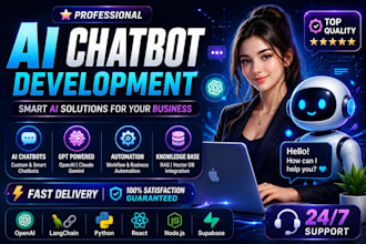 build custom ai chatbots and chatgpt automation for businesses
