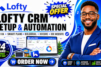 setup lofty ai VA lofty CRM boldtrail lofty smart plans kvcore crm real estate