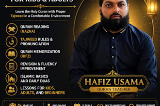 teach noorani qaida quran and tajweed
