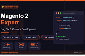fix magento 2 bugs, errors, custom modules and hyva issues