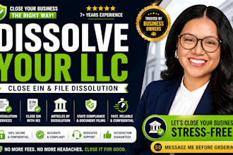 dissolve your US llc, close ein, and file llc dissolution
