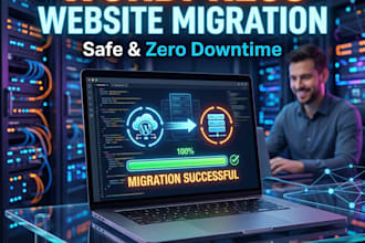 migrate wordpress website to new host or domain