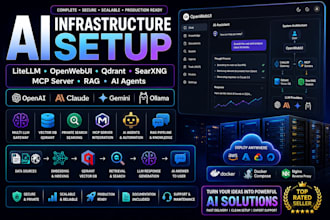 litellm setup qdrant, openwebui, searxng, mcp server developer mcp integration
