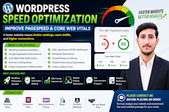 speed up wordpress website and improve google pagespeed score