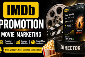do USA UK imdb promotion telegram ads grow imdb starmeter growth movie promotion