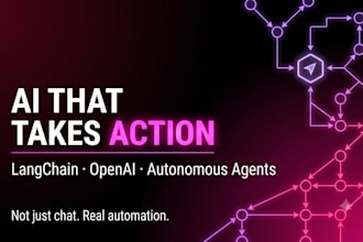 build an ai agent that automates tasks using langchain and openai