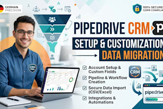 setup, customize, and automate your pipedrive CRM