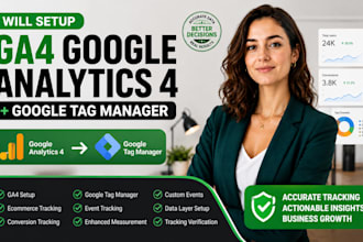 setup ga4 analytics 4 ecommerce tracking and google tag manager