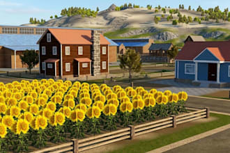 design 2d, 3d game concepts, art, illustration, background and environment