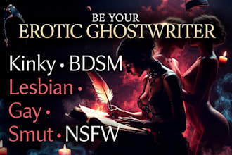 erotic ghostwriter, steamy romance, erotica, forbidden fantasies