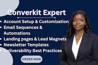 setup convertkit opt in forms landing pages funnel kit newsletter
