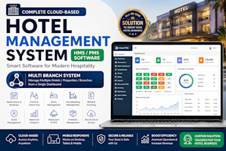 provide you complete cloud based hotel management system