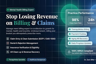 do mental health billing in therapynotes