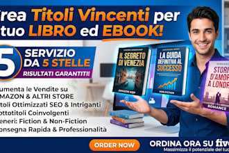 20 titoli professionali per il tuo libro