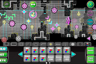 create layout for your geometry dash level making it a rated worthy level