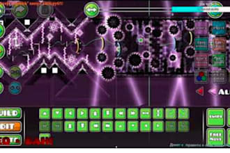 create layout and decoration for your geometry dash level to rated worthy level