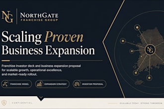 design franchise pitch deck franchise investor deck business expansion proposal