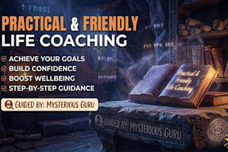be your friendly life coach and provide judgment free practical advice