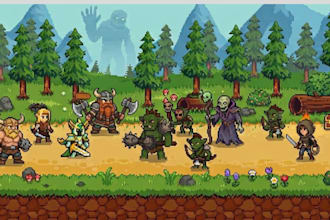 2d retro pixel art character sprites pixel animation isometric pixel art tileset