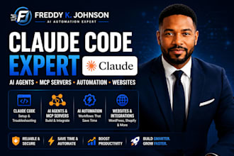 build ai automation, claude code ai agents, mcp, websites, wordpress and shopify