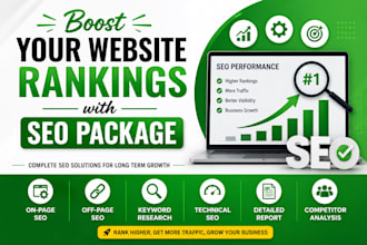 boost your website rankings with SEO package