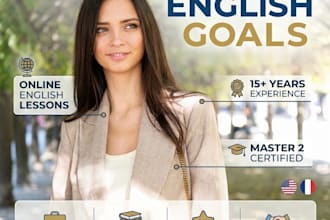 coach you to speak english fluently and confidently