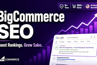 bigcommerce SEO to grow your ecommerce stores organic traffic and sales