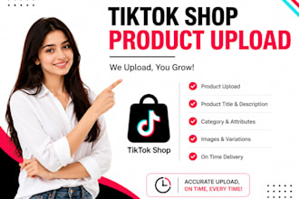 do add import and upload products on tiktok, tiktok listing, tiktok seo listing