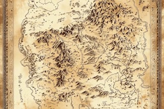create a fantasy map for you