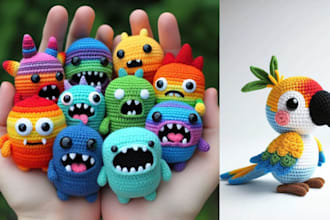 crochet custom amigurumi, plushies, and handmade gifts