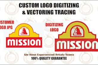 do premium embroidery digitizing logo files in dst pes jef emb