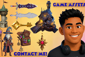 high quality unity game assets, 3d game assets, unity game props low poly assets